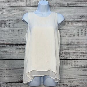 LIQUIDATION SALE Who What Wear Beige Tank Top | Size XS